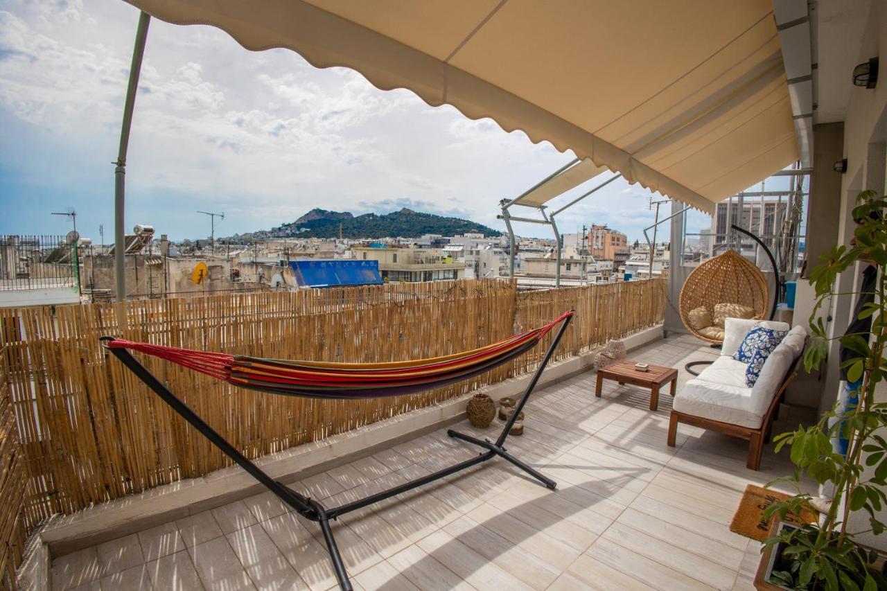 Athens Luxurious Loft Apartment ภายนอก รูปภาพ